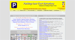 Desktop Screenshot of parkinglowcost.es